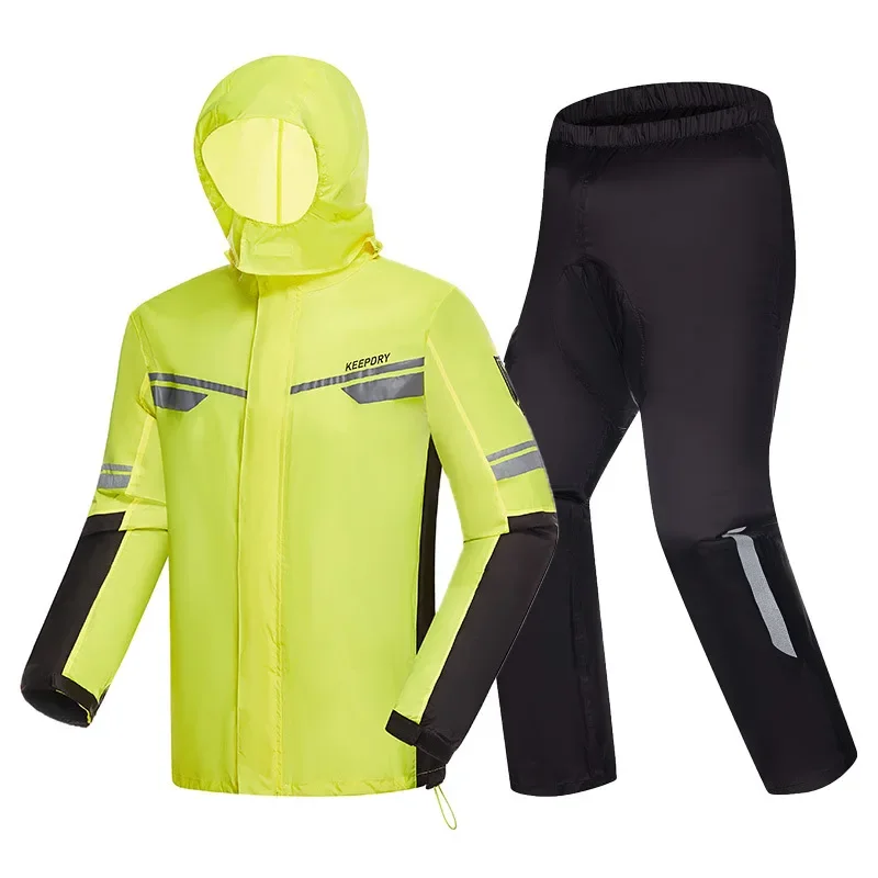 Motorcycle Split Raincoat Rain - Fishing Rain Suit のレビューと価格