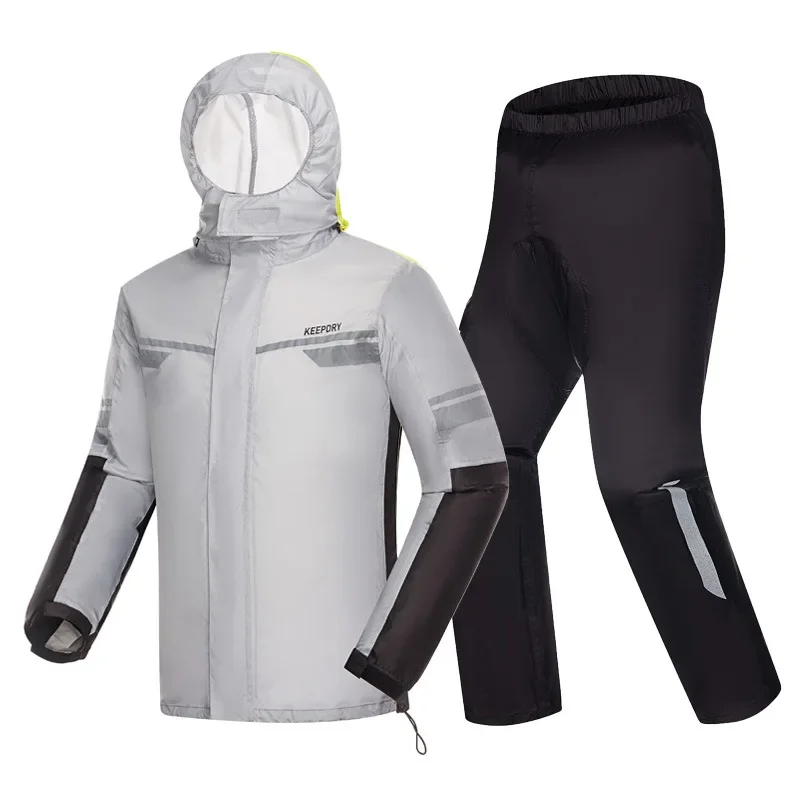 Motorcycle Split Raincoat Rain - Fishing Rain Suit のレビューと価格