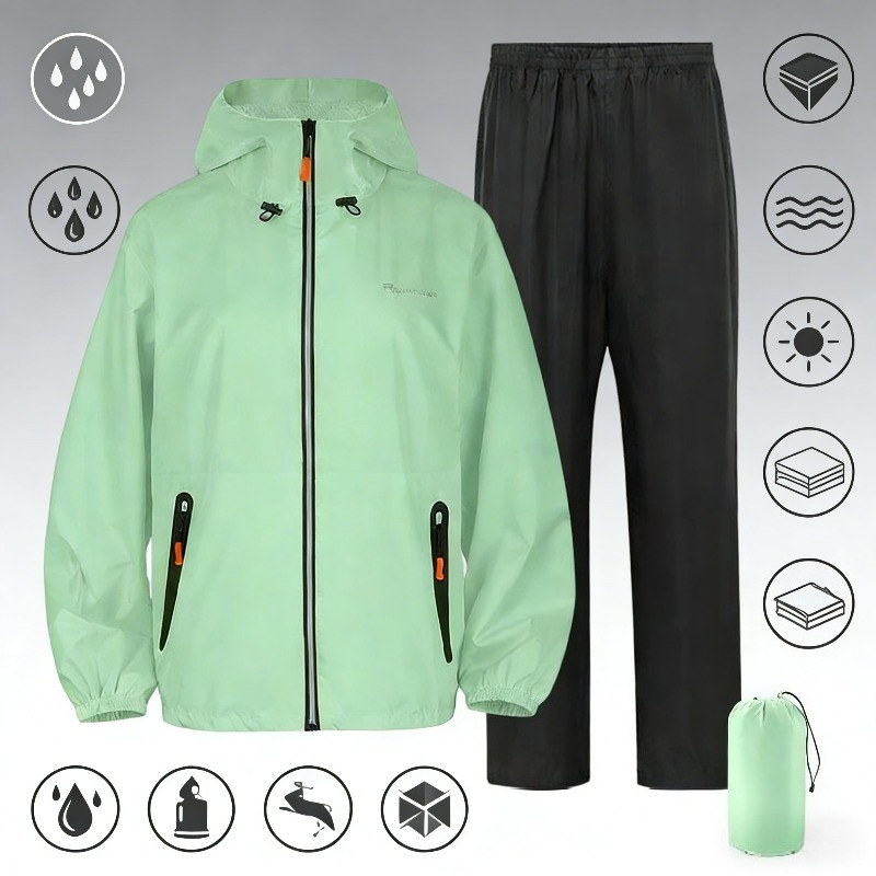 Full Body Waterproof Rain Suit - Fishing Rain Suit のレビューと価格