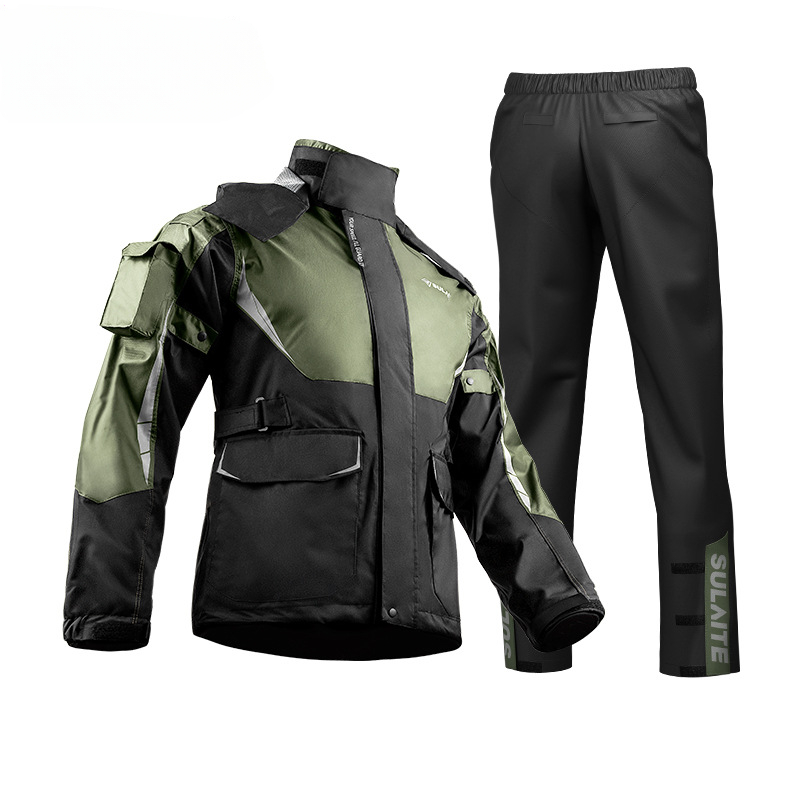Men Women Waterproof Motorcycl - Fishing Rain Suit のレビューと価格