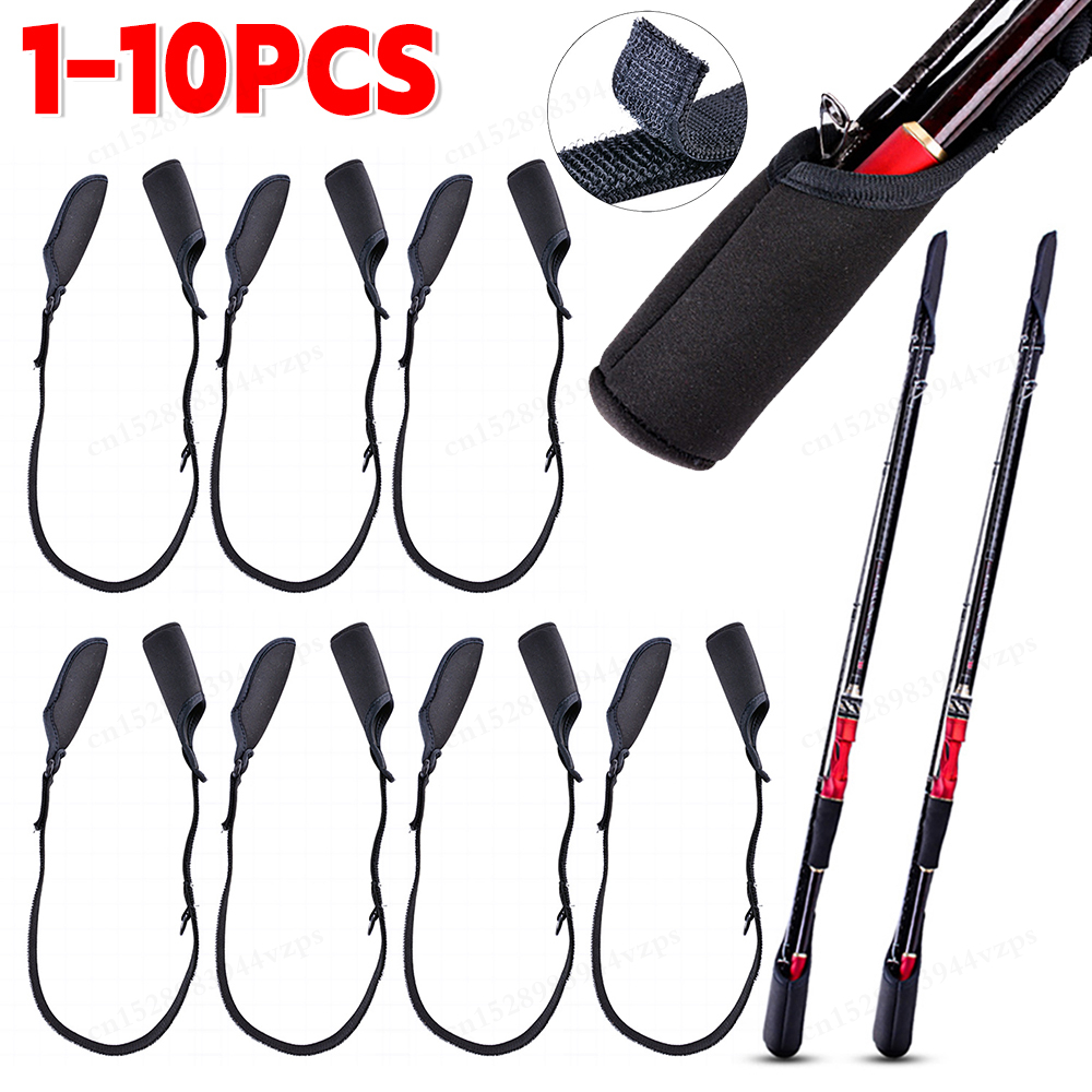 1-10PCS Fishing Rod Socks Srta - Fishing Socks のレビューと価格