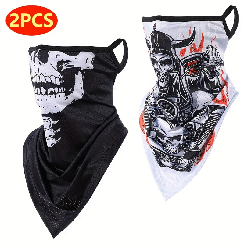 2-Pack, Men's Gothic Mask and  - Fishing Mask Sun Protection のレビューと価格