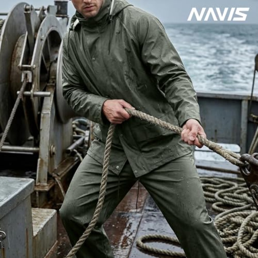 Mens PRO Workwear 3-Piece Wate - Fishing Rain Suit のレビューと価格