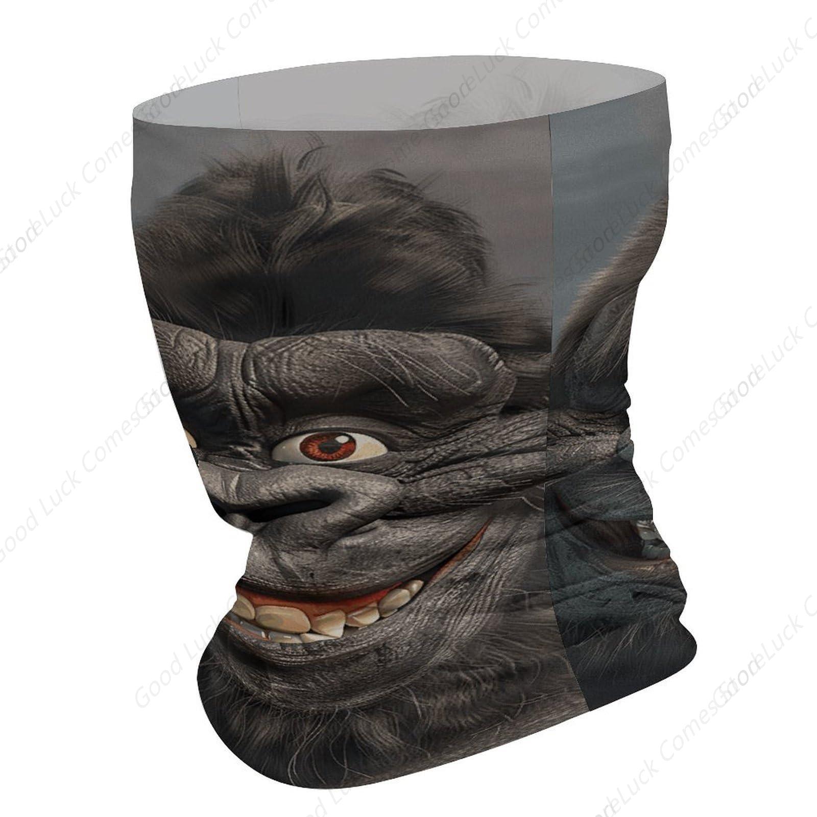 Smiling Gorilla Photo Bandana  - Fishing Mask Sun Protection のレビューと価格