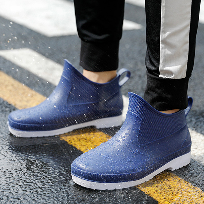 Spring Unisex Rubber Rain Boot - Fishing Boots のレビューと価格