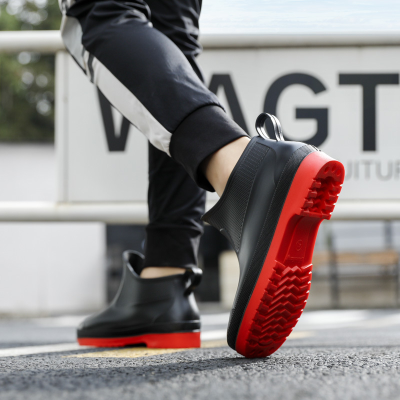 Spring Unisex Rubber Rain Boot - Fishing Boots のレビューと価格