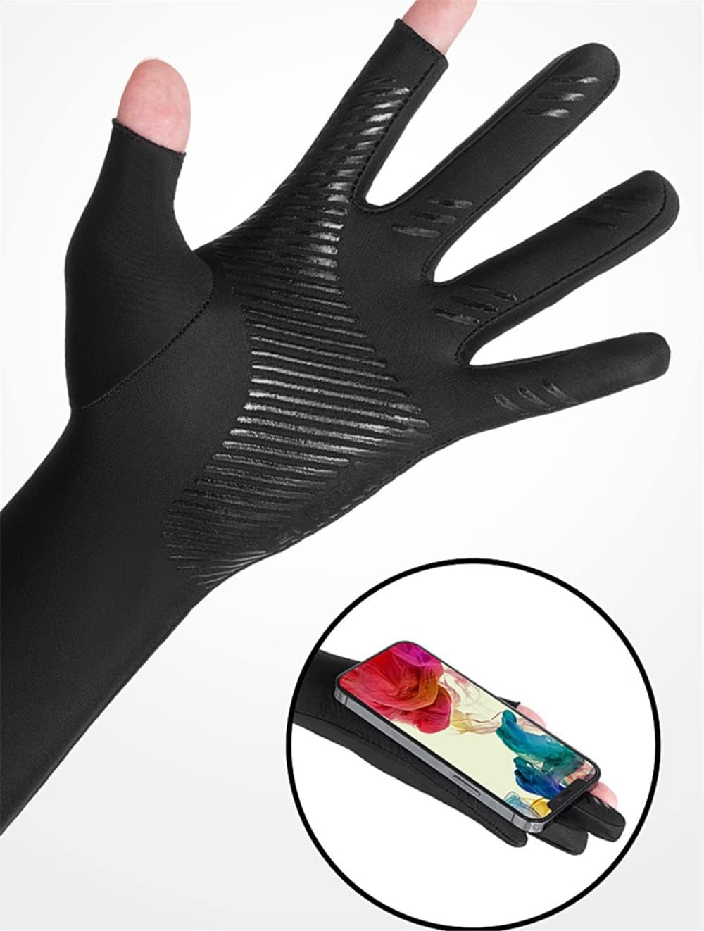 UV Protection Armsleeves with  - Fishing Gloves のレビューと価格