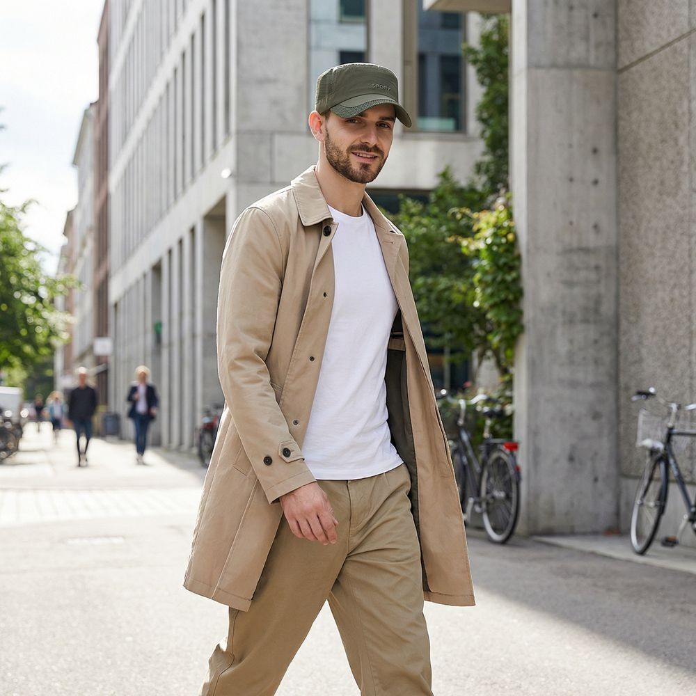 Cool Adjustable Flat Top Cap S - Fishing Hat のレビューと価格