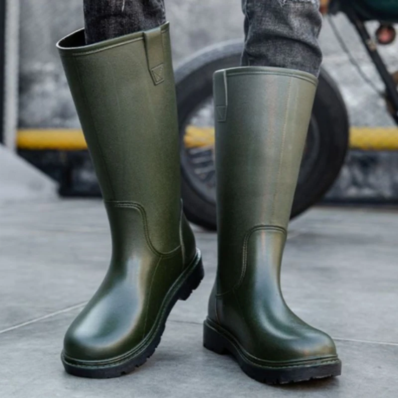 Rain Boots for Men Gum Fishing - Fishing Waders のレビューと価格