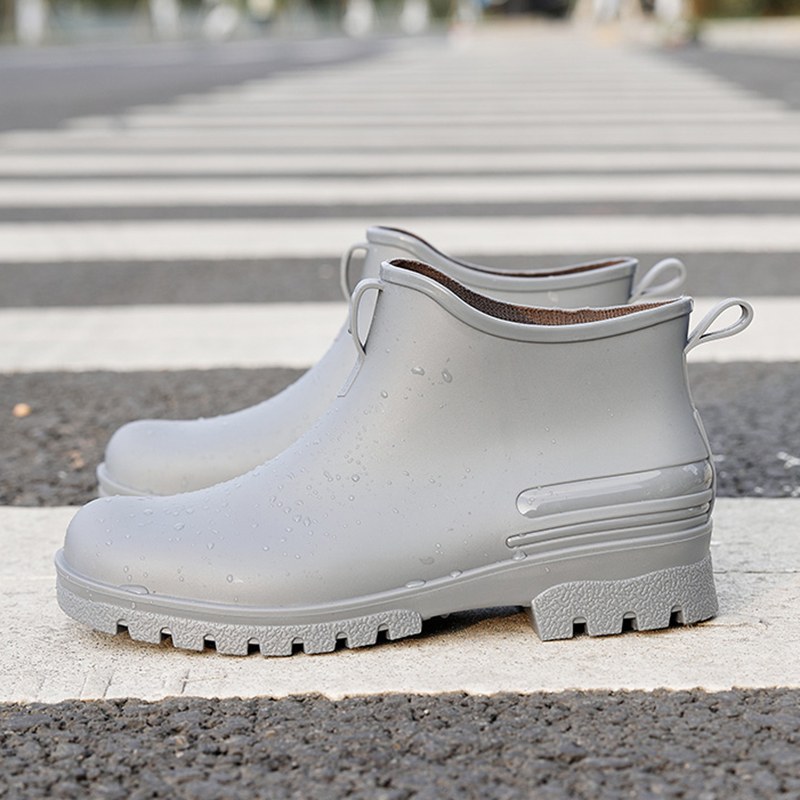 New Fashion Men Rain Boots Pla - Fishing Boots のレビューと価格