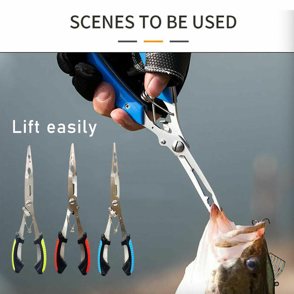 Long Fishing Pliers Scissor Gr - Fishing Belt のレビューと価格