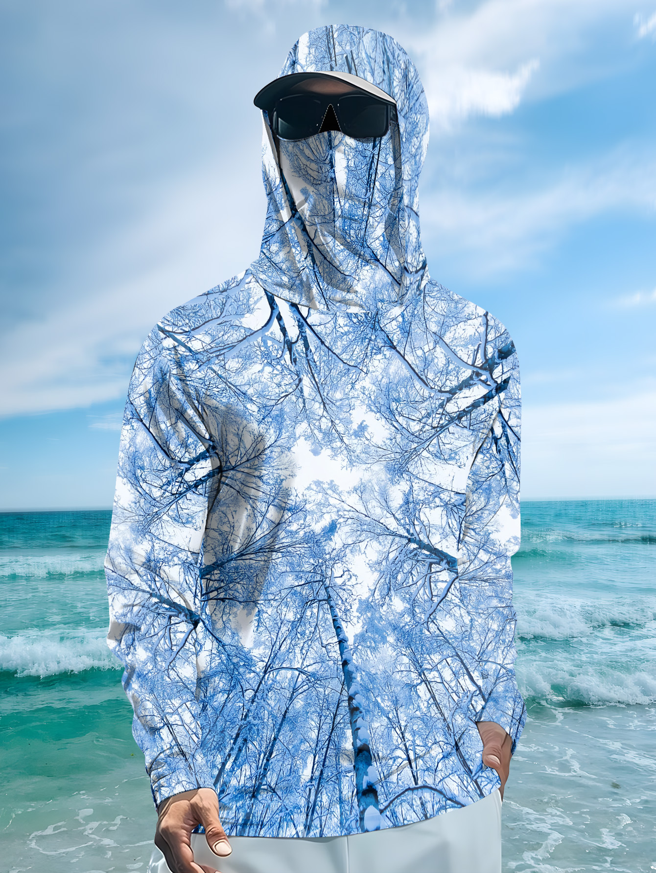 Fishing hooded sweatshirt men' - Fishing Hoodie のレビューと価格