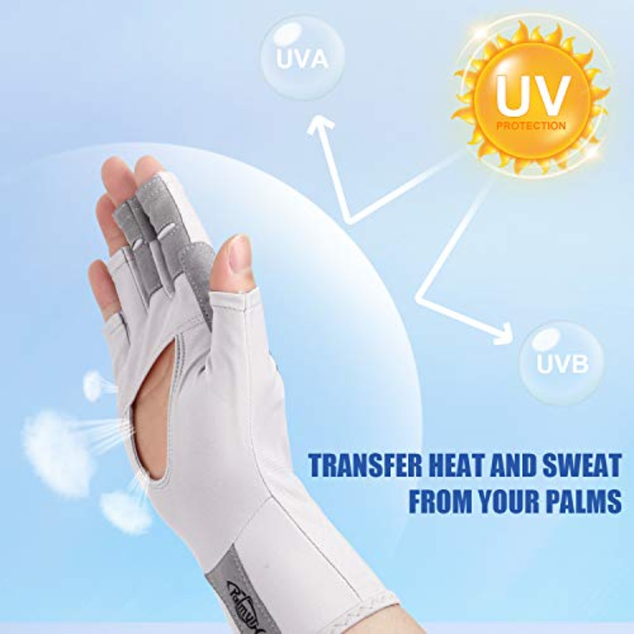UV Protection Fishing Fingerle - Fishing Gloves のレビューと価格