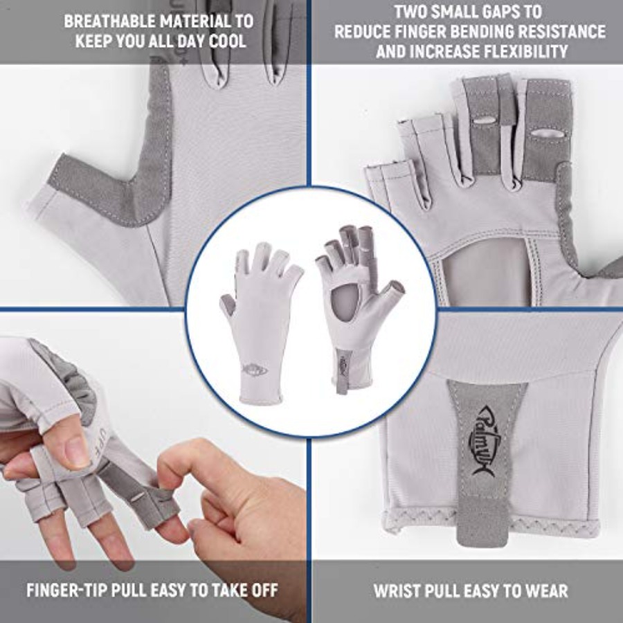 UV Protection Fishing Fingerle - Fishing Gloves のレビューと価格