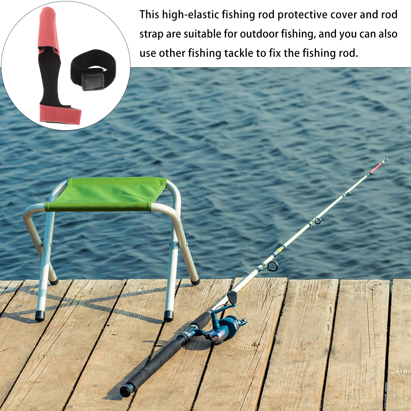 2 Sets Fishing Rod Tip Protect - Fishing Socks のレビューと価格