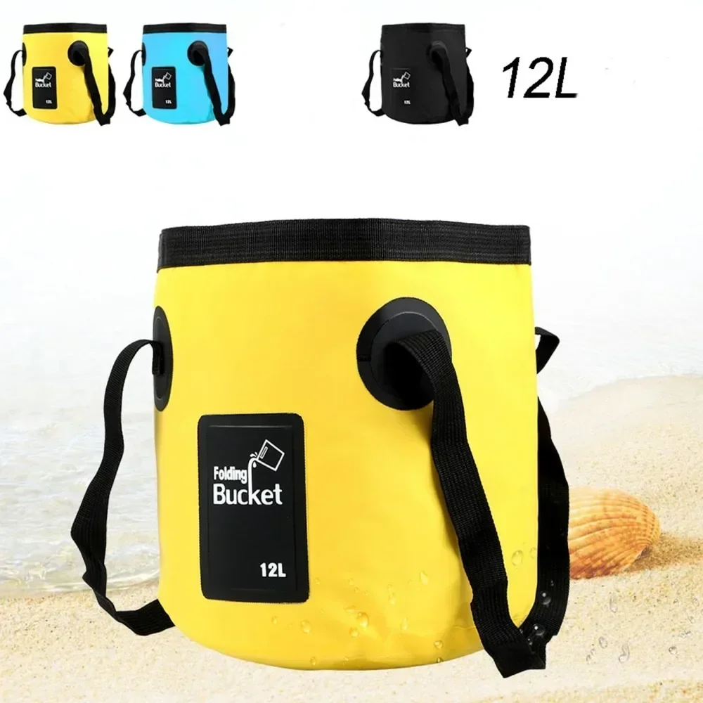 12L/20L Fishing Bucket Folding - Fishing Bag Waterproof のレビューと価格