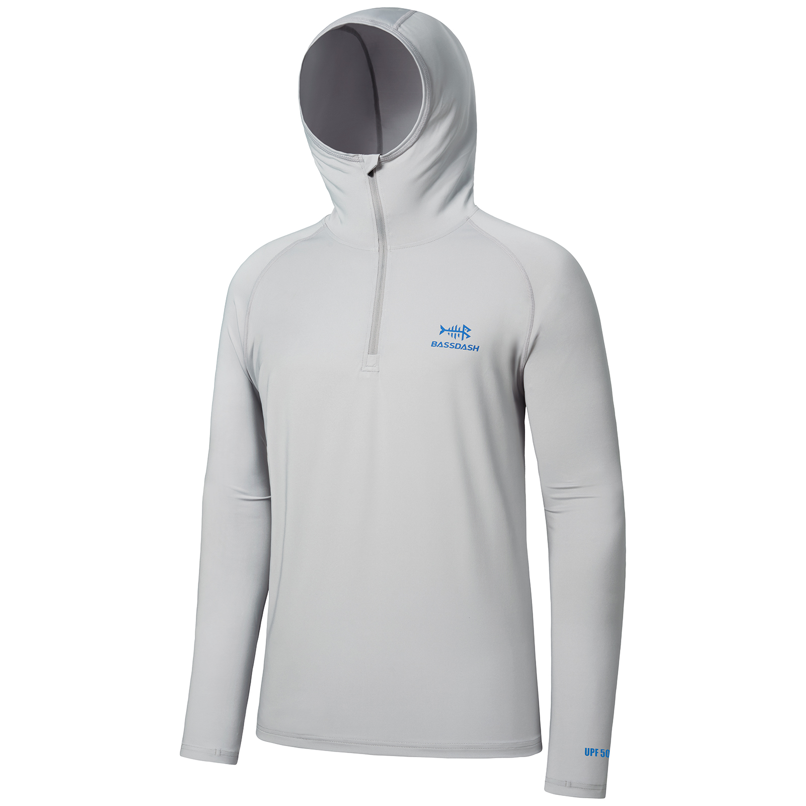 Bassdash Men’s UPF 50+ 1/4 Zip - Fishing Shirt Uv Protection のレビューと価格