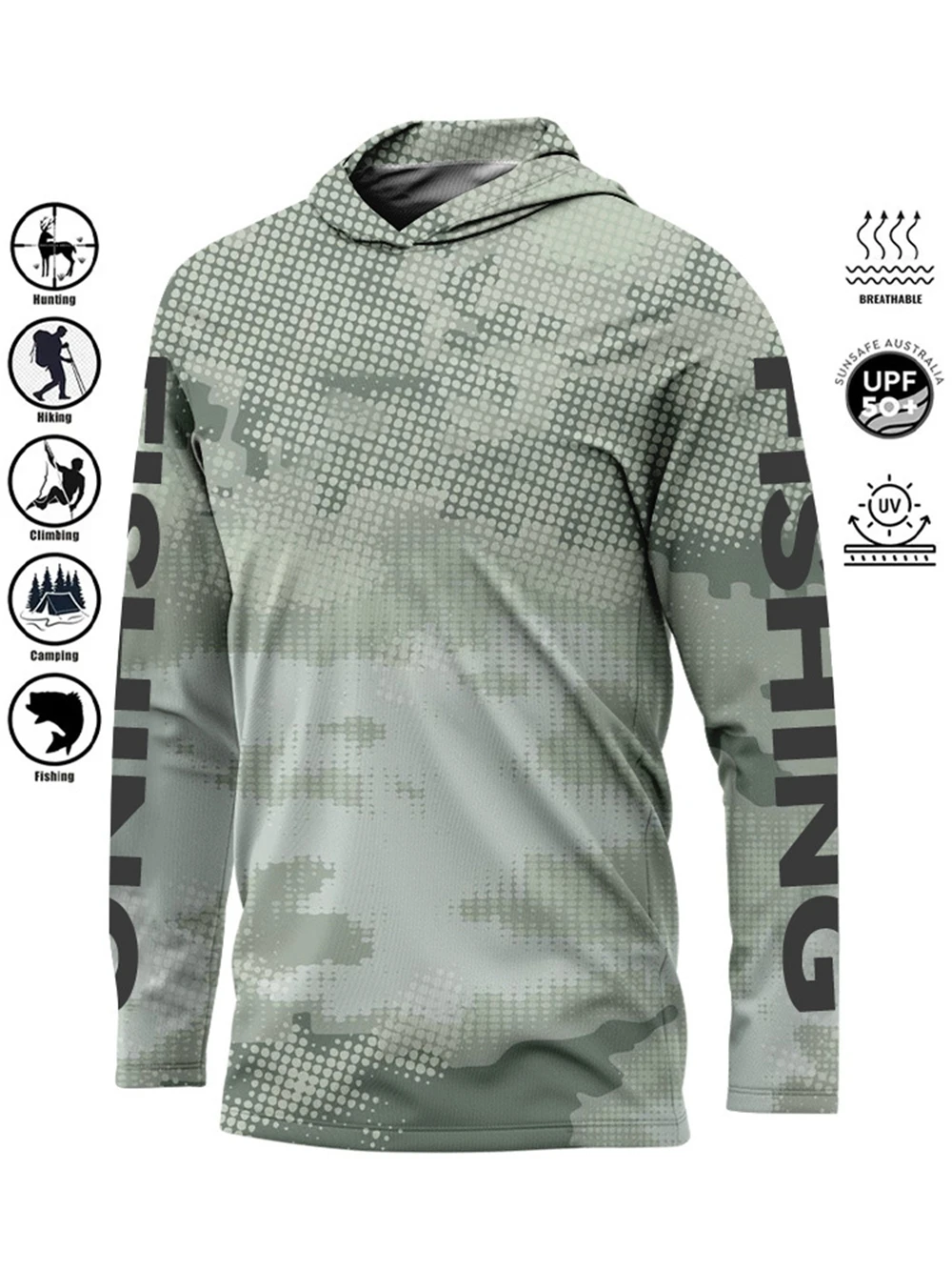 MALFC Hood Fishing Shirt Fishi - Fishing Shirt Uv Protection のレビューと価格