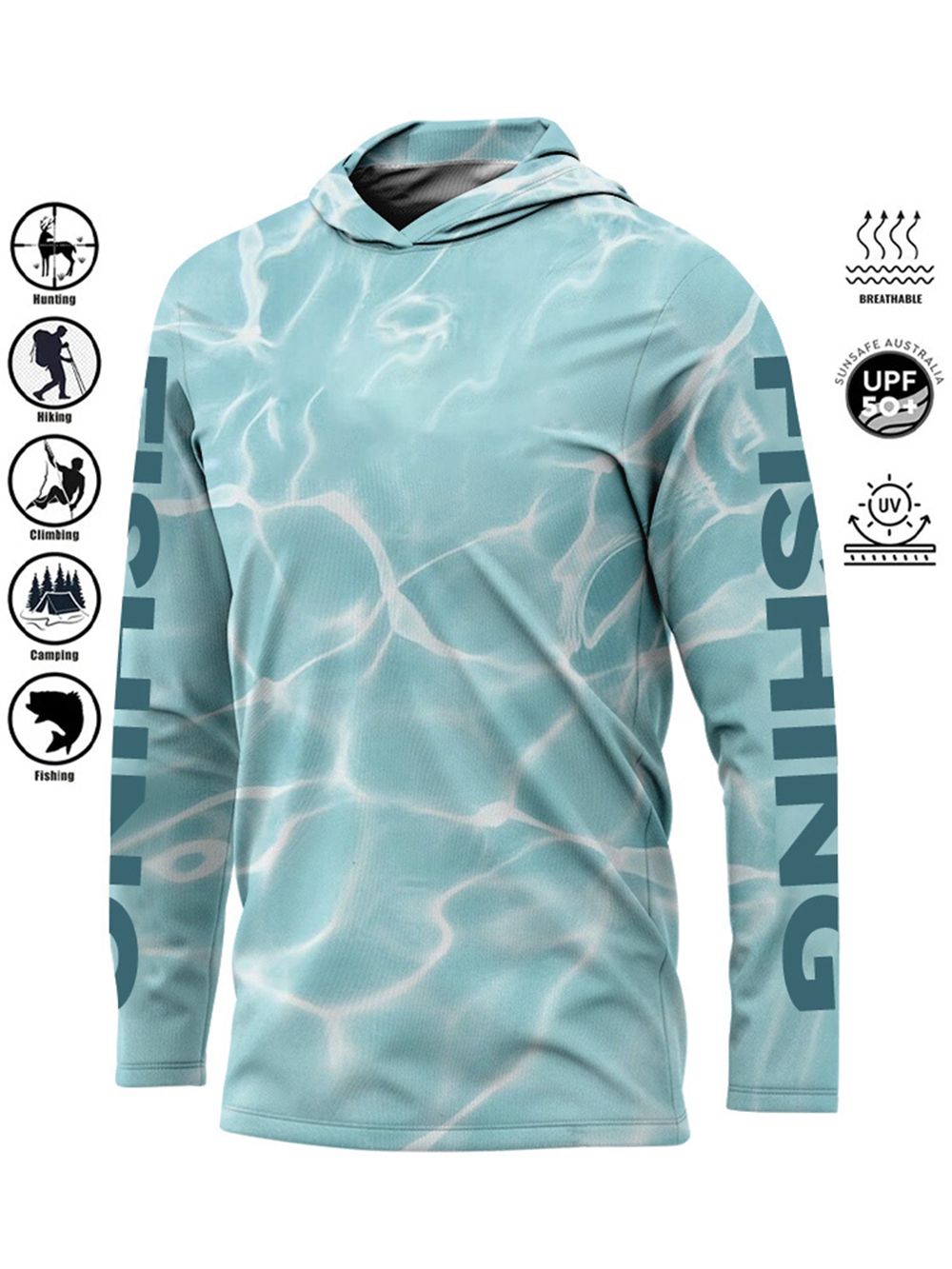MALFC Hood Fishing Shirt Fishi - Fishing Shirt Uv Protection のレビューと価格